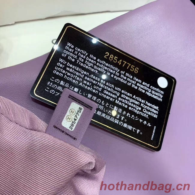CHANEL 19 Flap Bag AS1161 Lavender