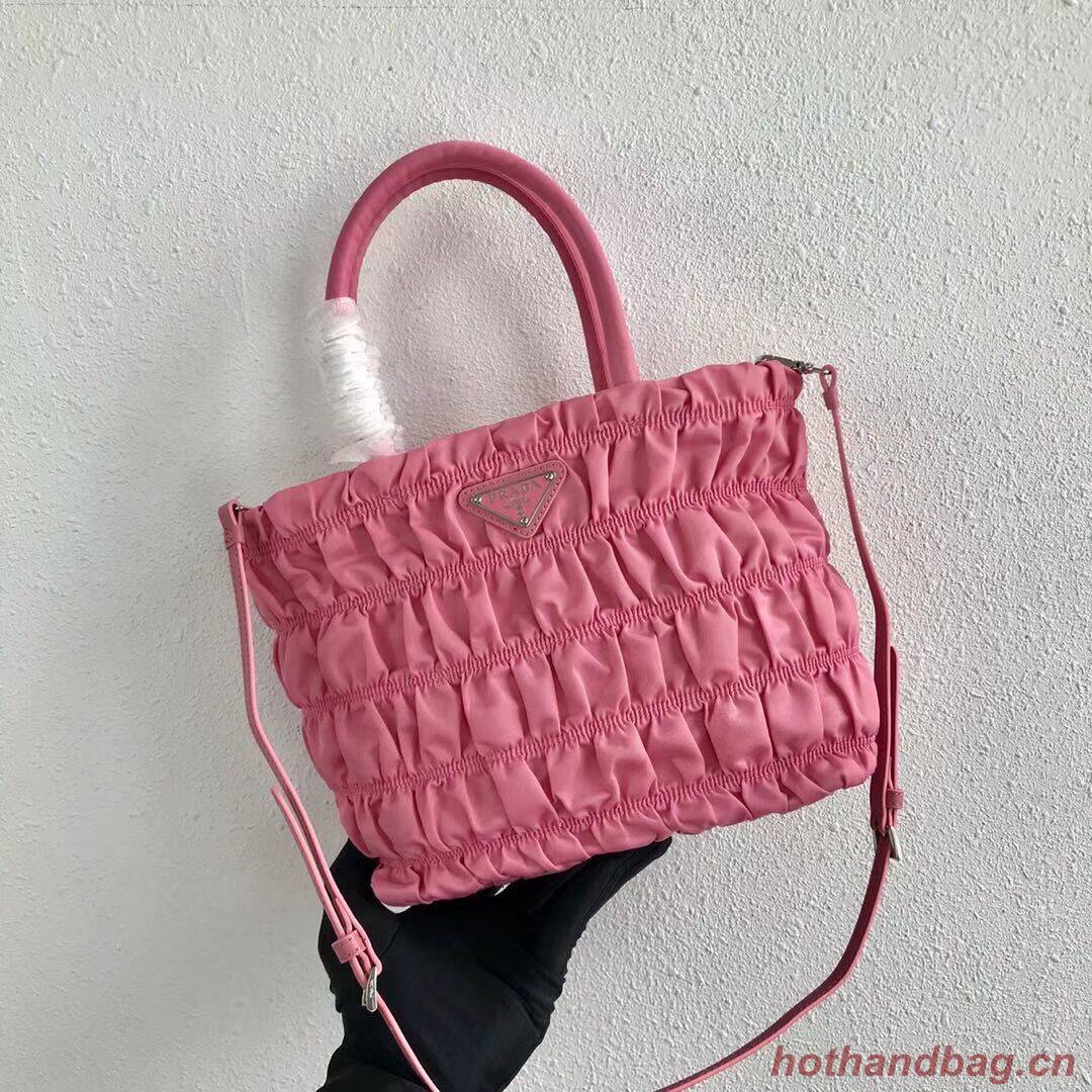 Prada Re-Edition nylon Tote bag 1BG321 pink