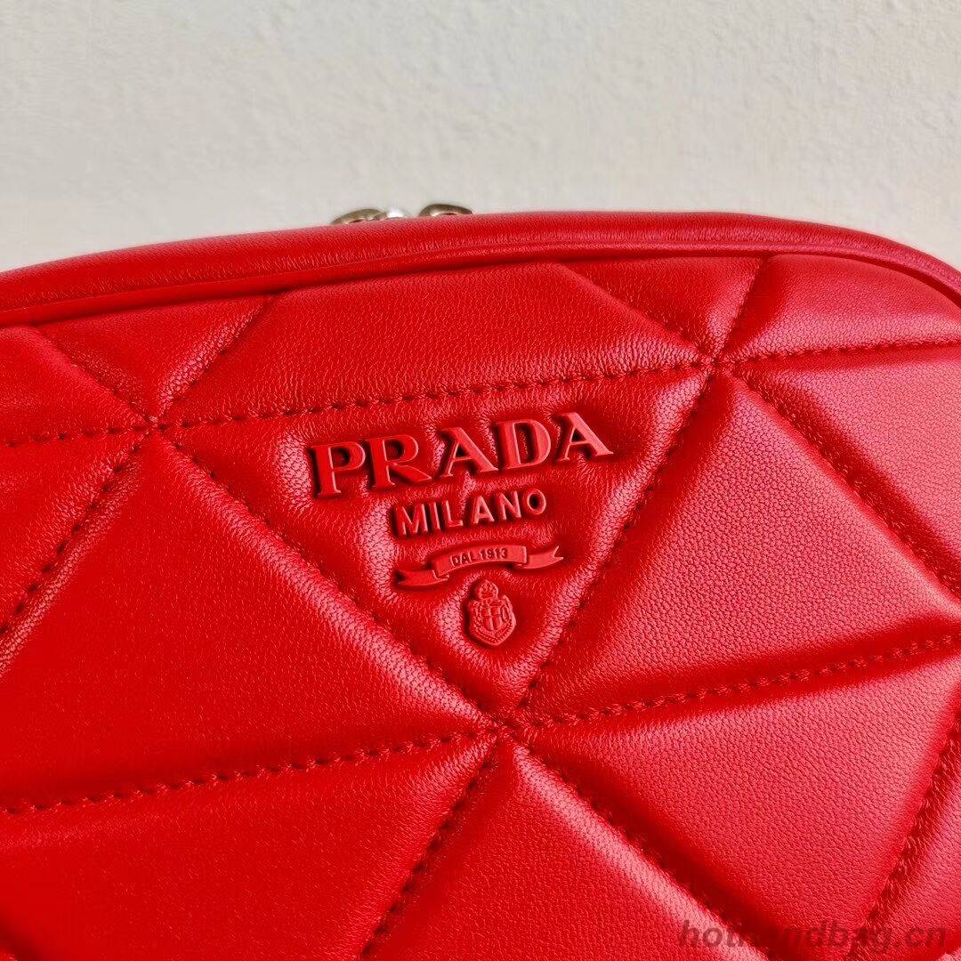 Prada Spectrum shoulder bag 1BH141 red Prada Spectrum shoulder bag 1BH141 red