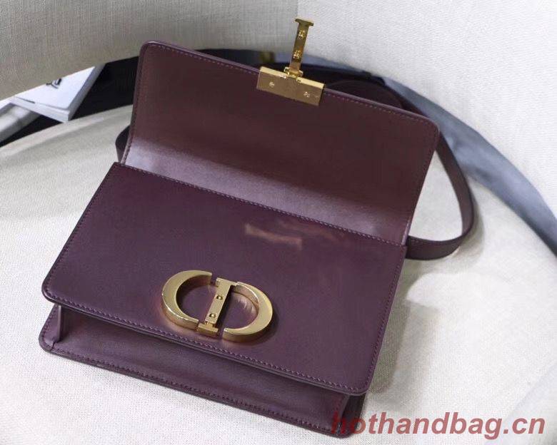 Dior 30 MONTAIGNE CALFSKIN BAG M9203 Claret Dior 30 MONTAIGNE CALFSKIN BAG M9203 Claret