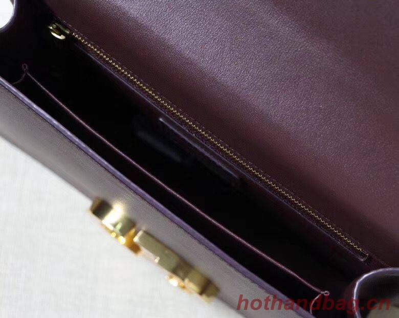 Dior 30 MONTAIGNE CALFSKIN BAG M9203 Claret Dior 30 MONTAIGNE CALFSKIN BAG M9203 Claret