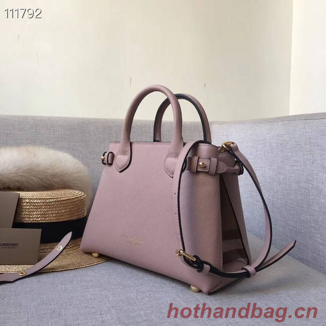 BurBerry Leather Tote Bag 7461 pink
