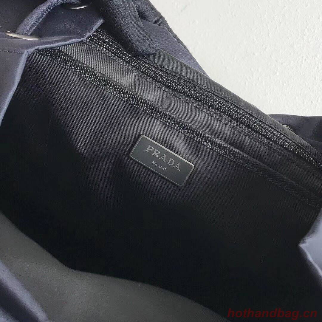 Prada Re-Nylon backpack 1BZ811 black&green
