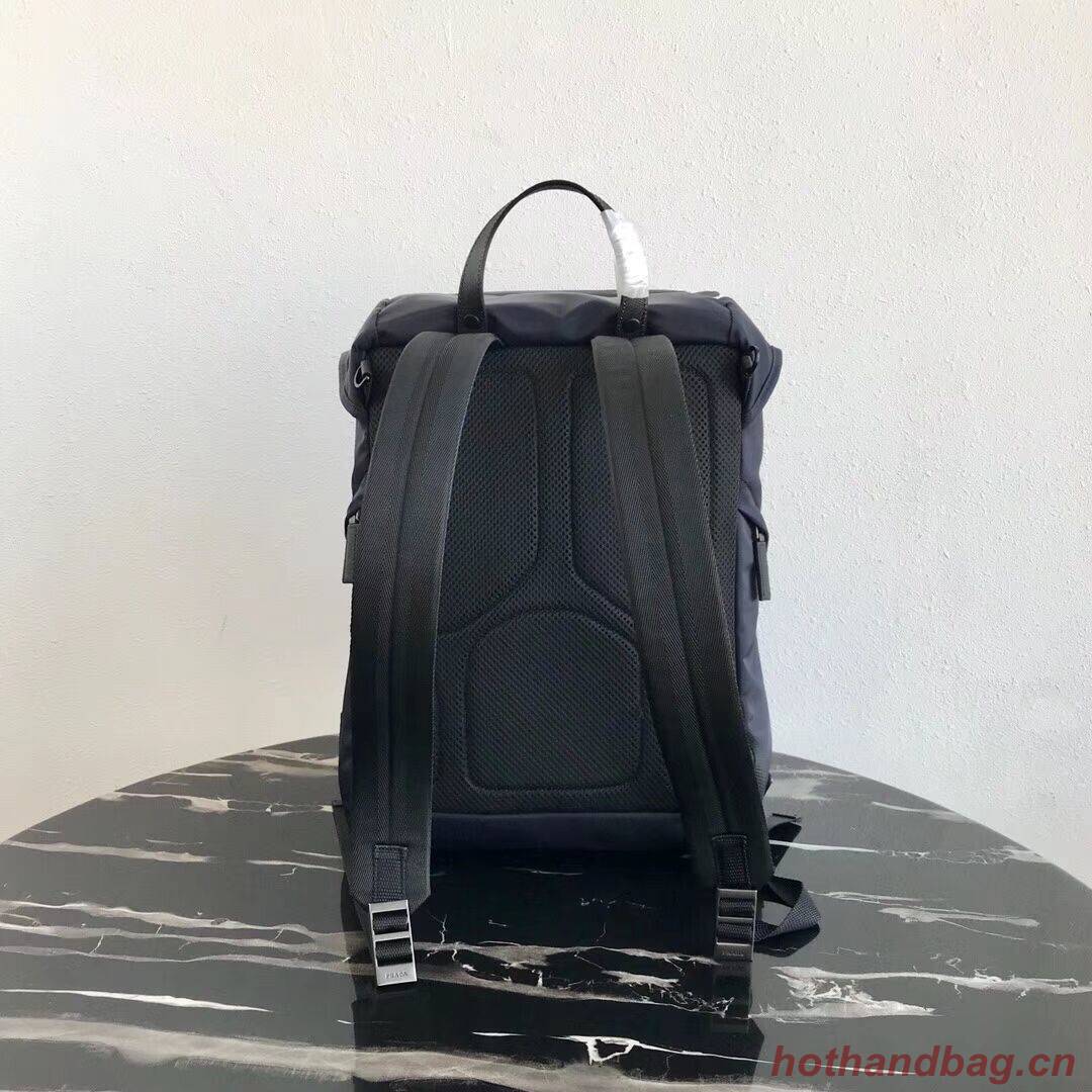 Prada Re-Nylon backpack 2VZ135 black&red