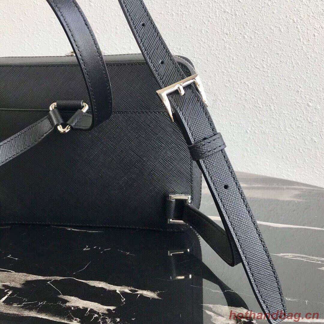 Prada Saffiano leather backpack 2VZ038 black