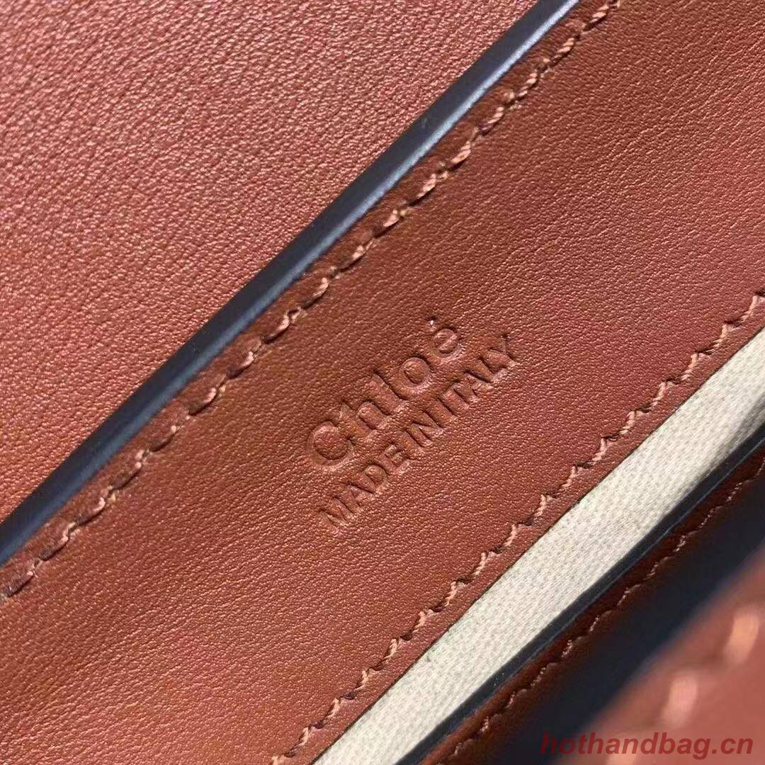 Chloe Original Leather Belt Bag 3S036 brown