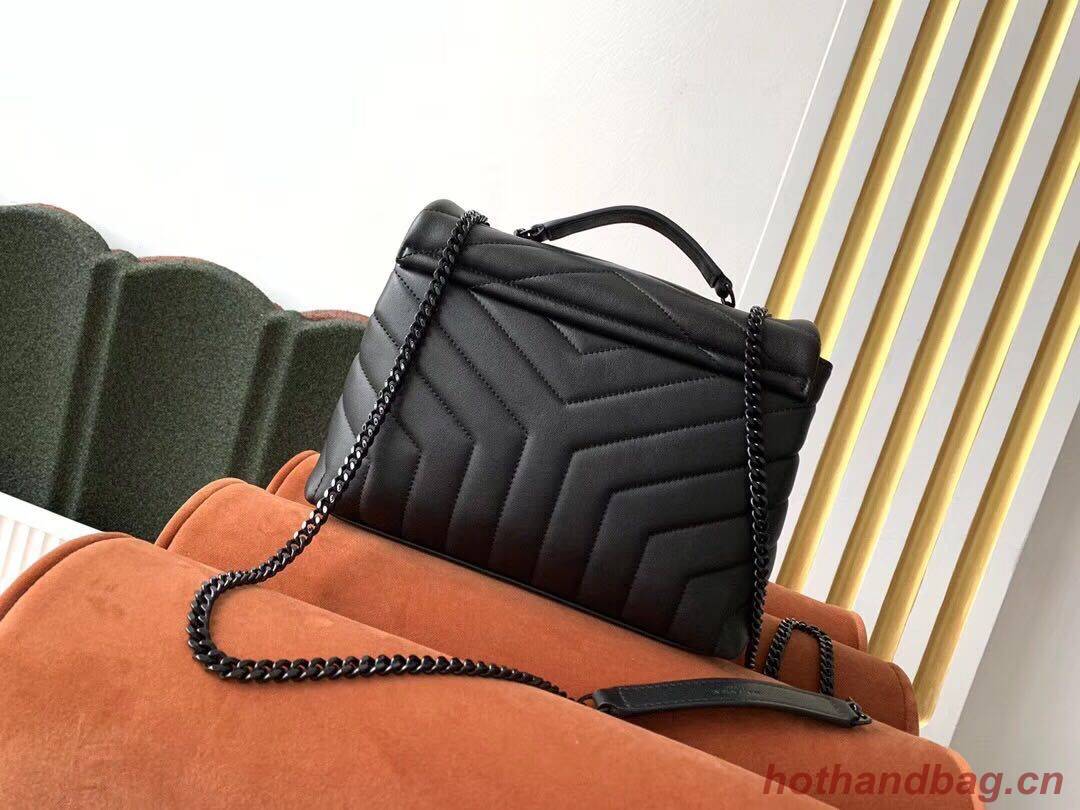 Yves Saint Laurent Calfskin Leather Tote Bag Black 464699 Black hardware Yves Saint Laurent Calfskin Leather Tote Bag Black 464699 Black hardware