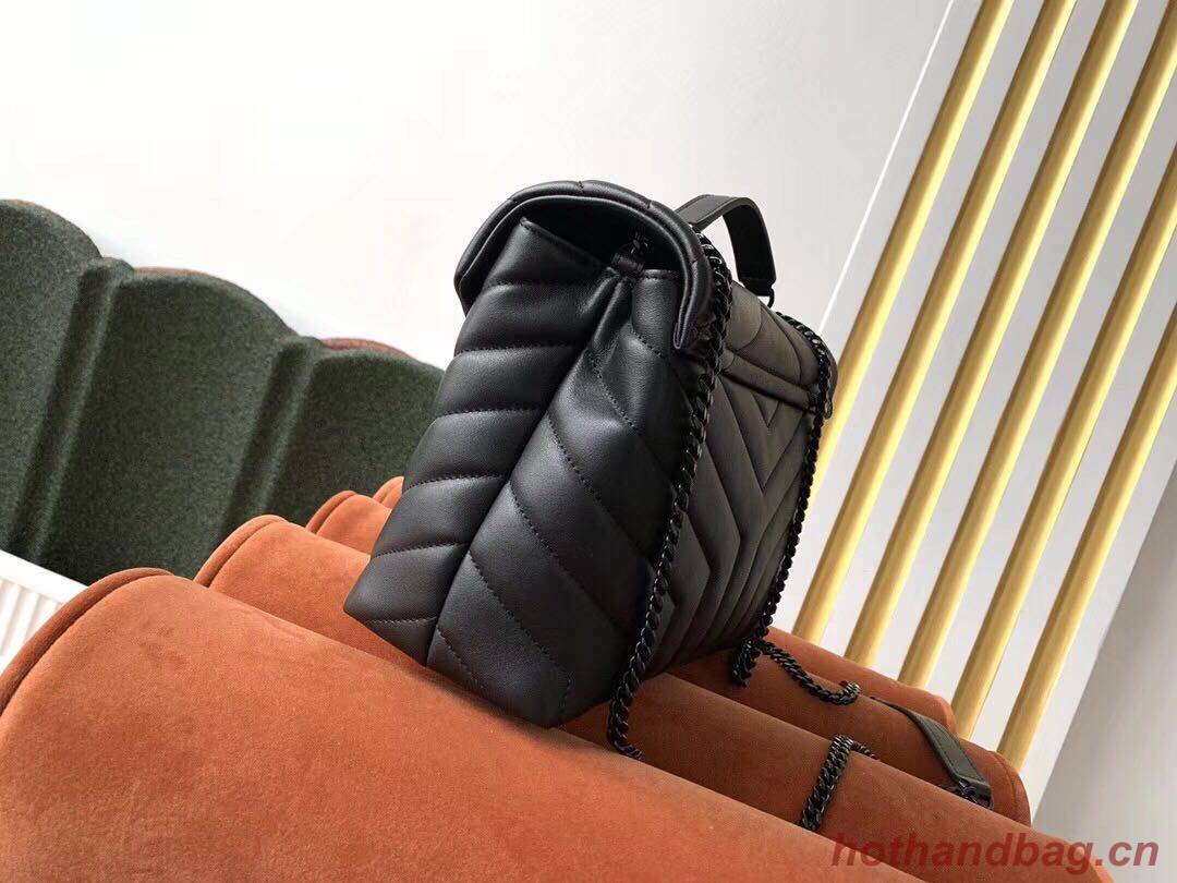 Yves Saint Laurent Calfskin Leather Tote Bag Black 464699 Black hardware Yves Saint Laurent Calfskin Leather Tote Bag Black 464699 Black hardware