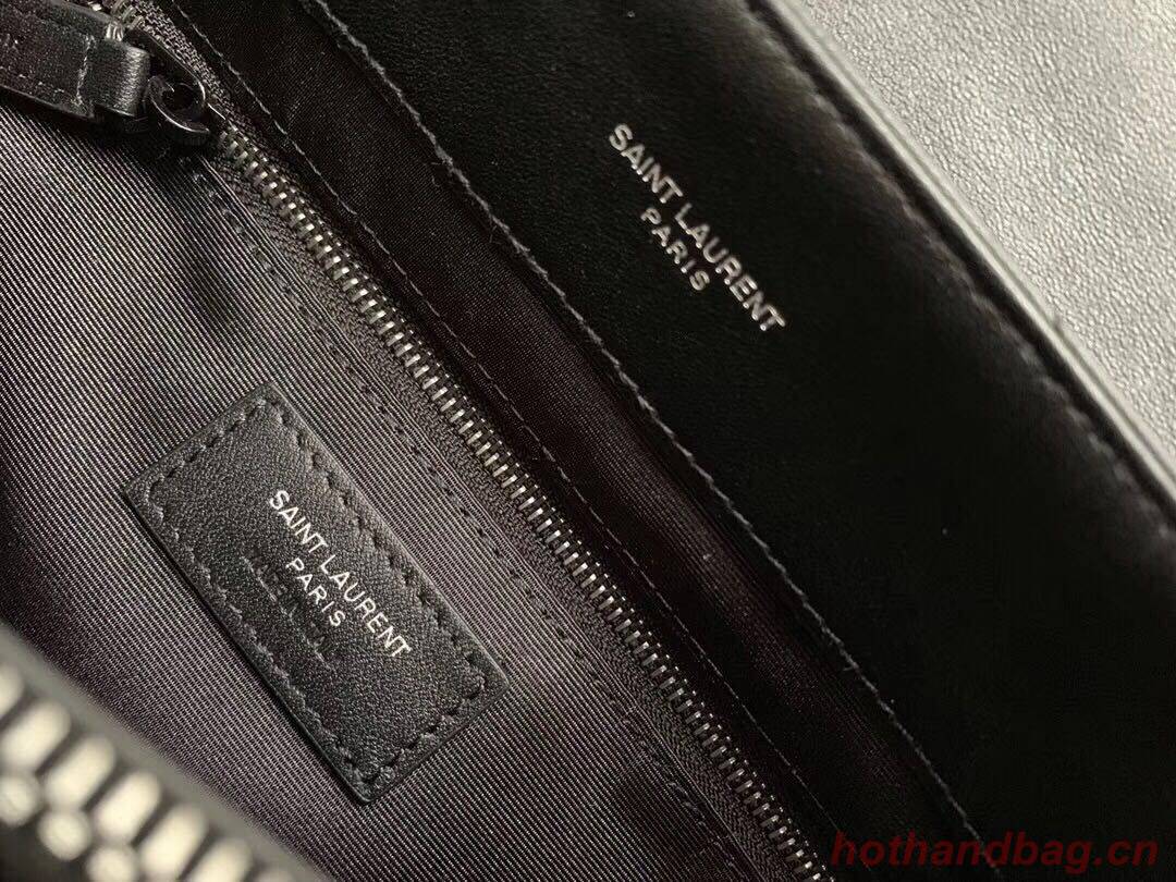 Yves Saint Laurent Calfskin Leather Tote Bag Black 464699 Black hardware Yves Saint Laurent Calfskin Leather Tote Bag Black 464699 Black hardware