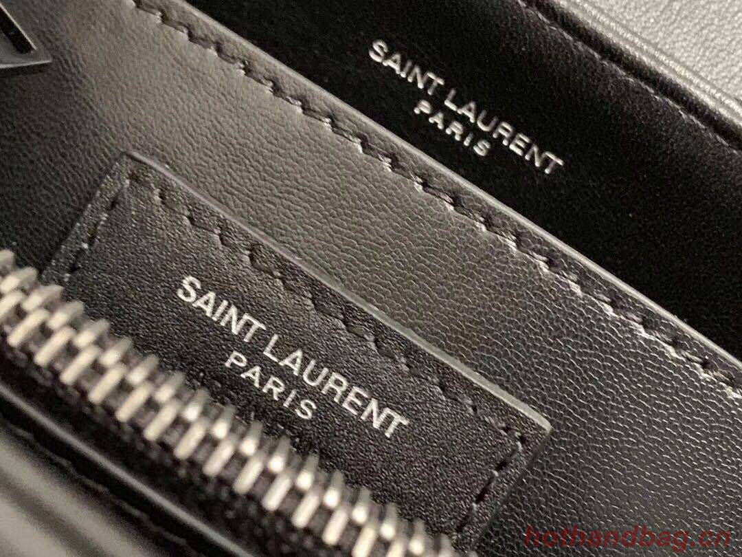 Yves Saint Laurent Calfskin Leather Tote Bag Black 464699 Black hardware Yves Saint Laurent Calfskin Leather Tote Bag Black 464699 Black hardware