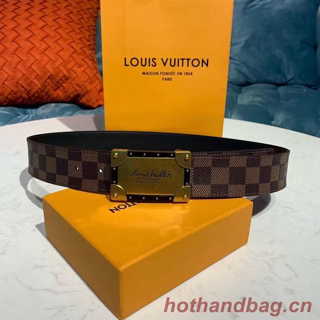 Louis Vuitton Leather Belt M0197 30MM