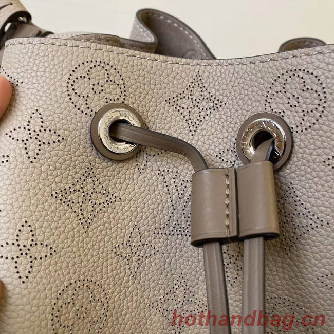 Louis Vuitton original Mahina Leather MURIA M55800 grey