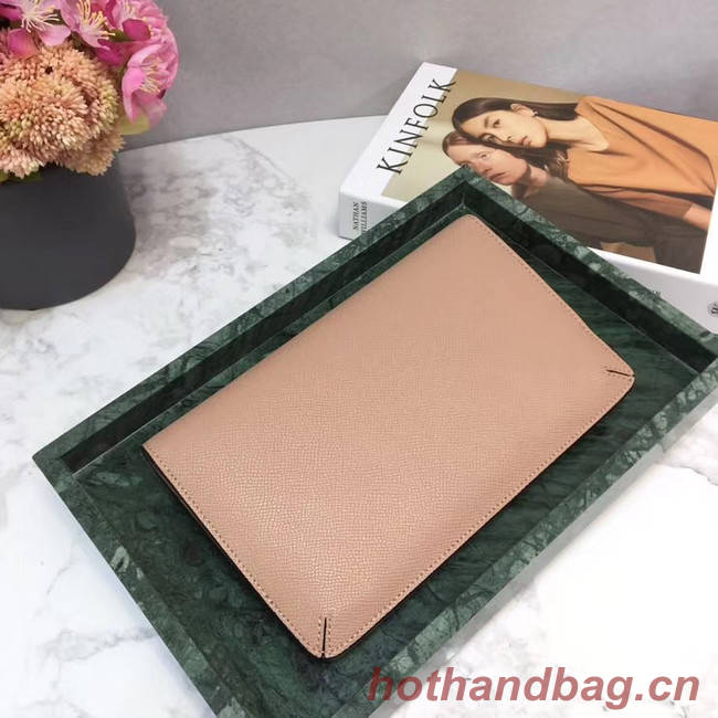 VALENTINO Origianl leather 065 Clutch bag pink