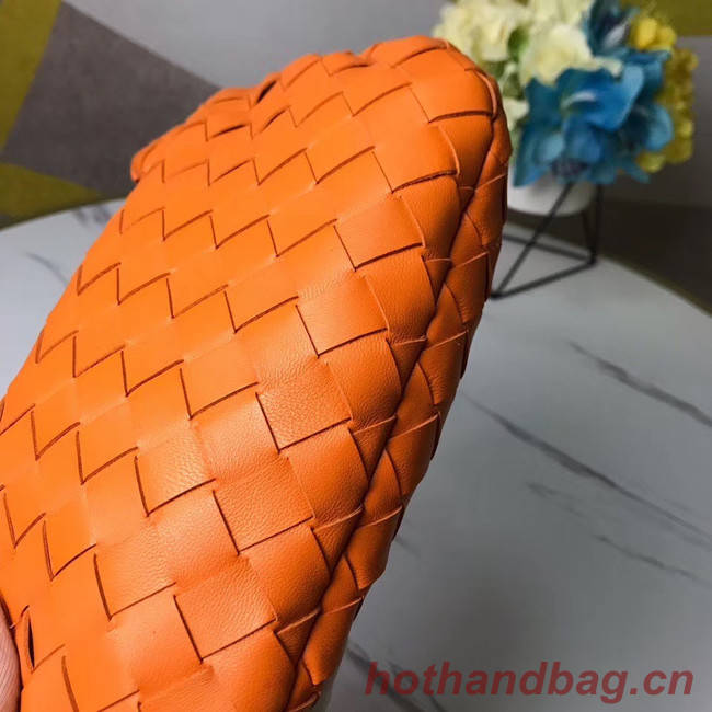 Bottega Veneta Original Weave Leather Bag BV4588 orange