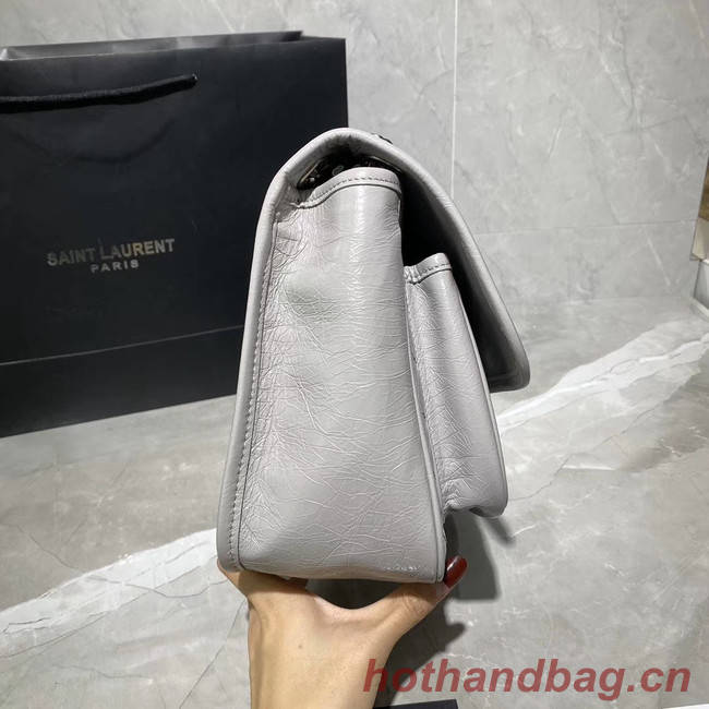 Yves Saint Laurent Medium Niki Chain Bag 498894 PEARL GREY