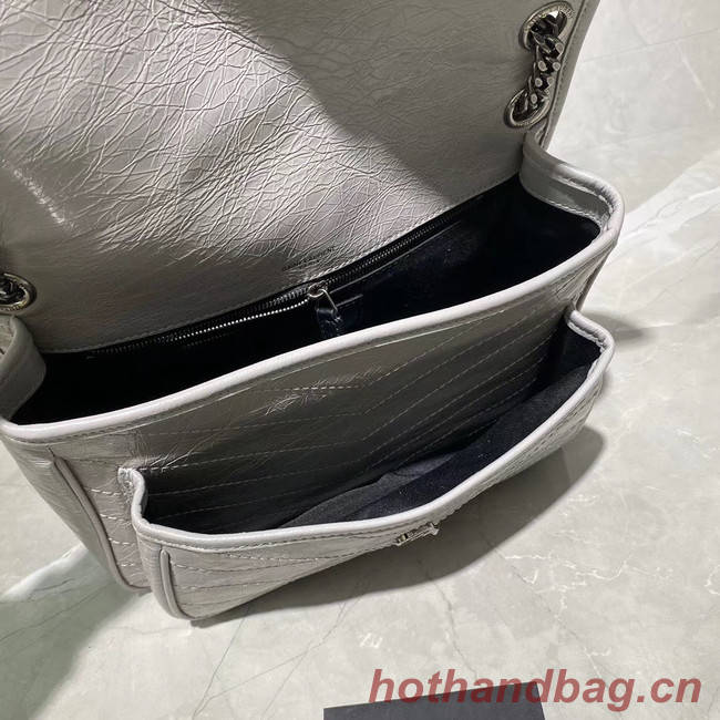 Yves Saint Laurent Medium Niki Chain Bag 498894 PEARL GREY