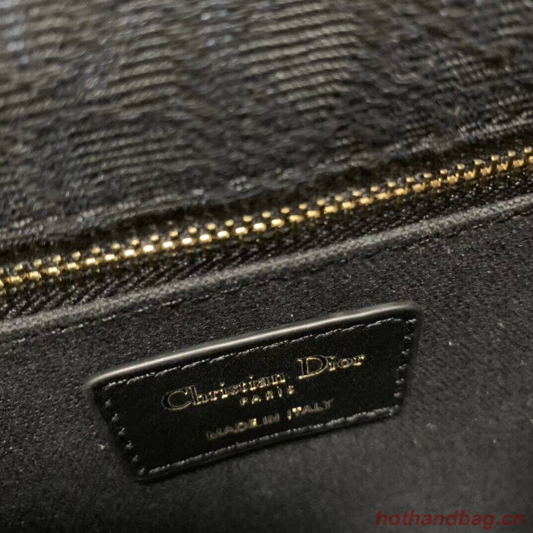 Dior 30 MONTAIGNE CANVAS BAG C9203 black