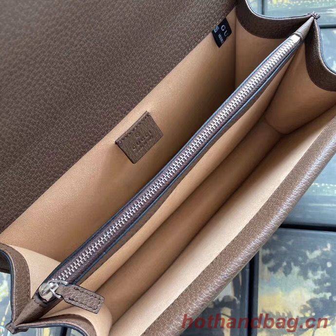 Gucci Dionysus GG top handle bag 621512 Brown