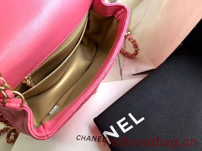 Chanel MINI Flap Bag Original Sheepskin Leather AS1786 rose
