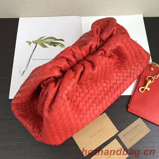 Bottega Veneta Weave Clutch bag 585853 red