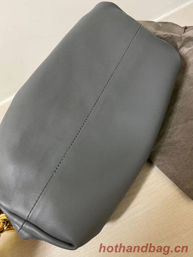 Bottega Veneta Nappa lambskin soft Shoulder Bag 620230 grey