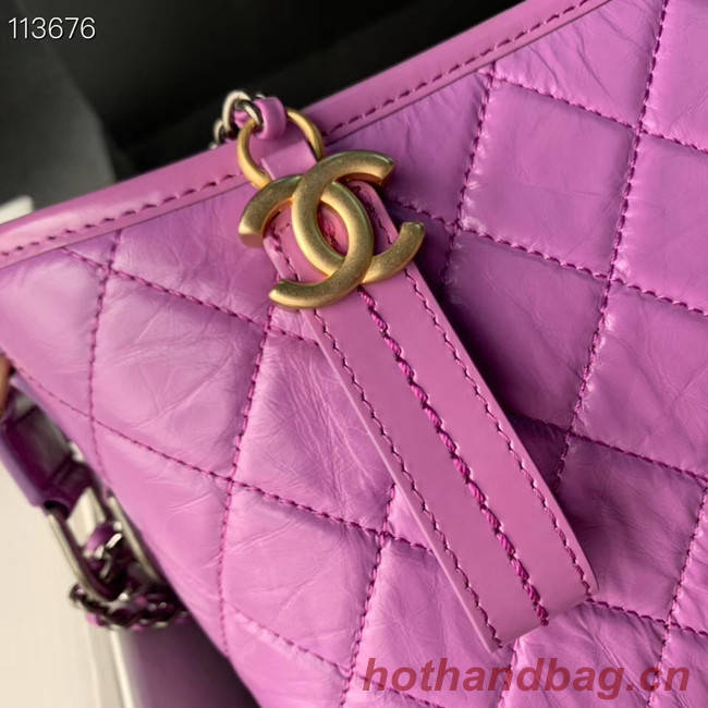 Chanel gabrielle hobo bag A93824 Lavender