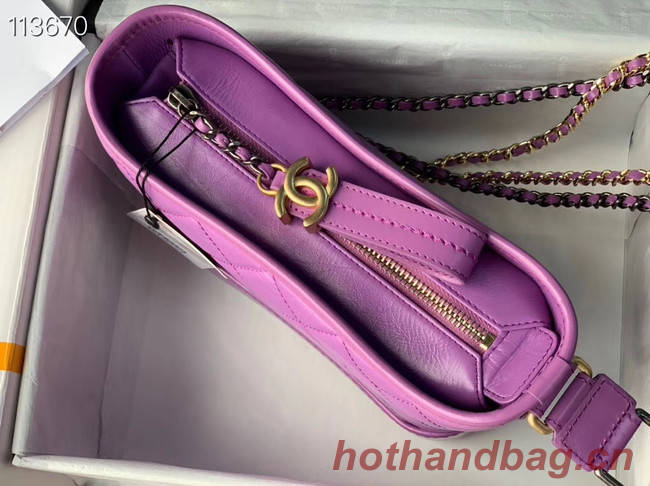 Chanel gabrielle small hobo bag A91810 Lavender