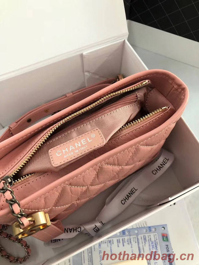 Chanel gabrielle small hobo bag AS0865 pink