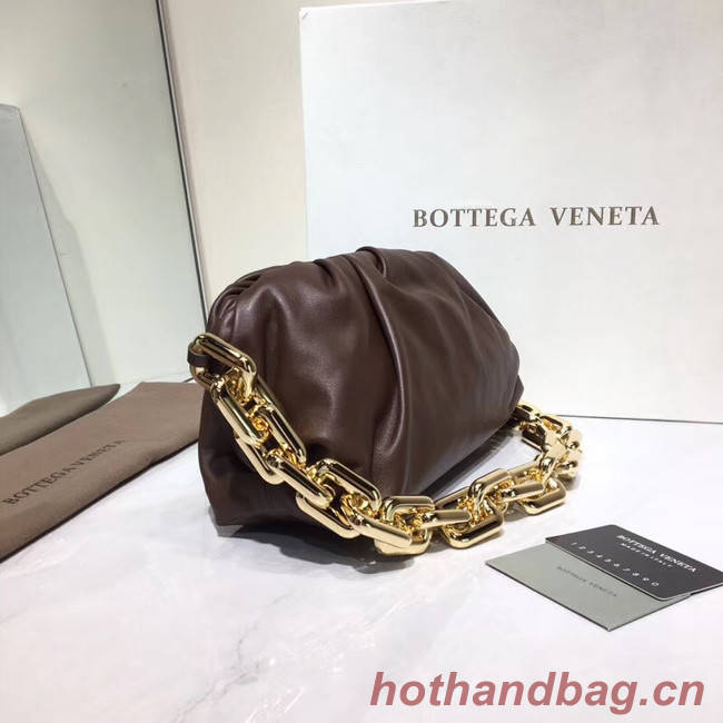 Bottega Veneta Nappa lambskin soft Shoulder Bag 620230 dark purple