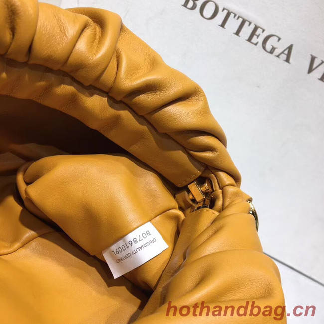 Bottega Veneta Nappa lambskin soft Shoulder Bag 620230 yellow