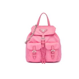 Prada Nylon mini backpack 1BH029 pink
