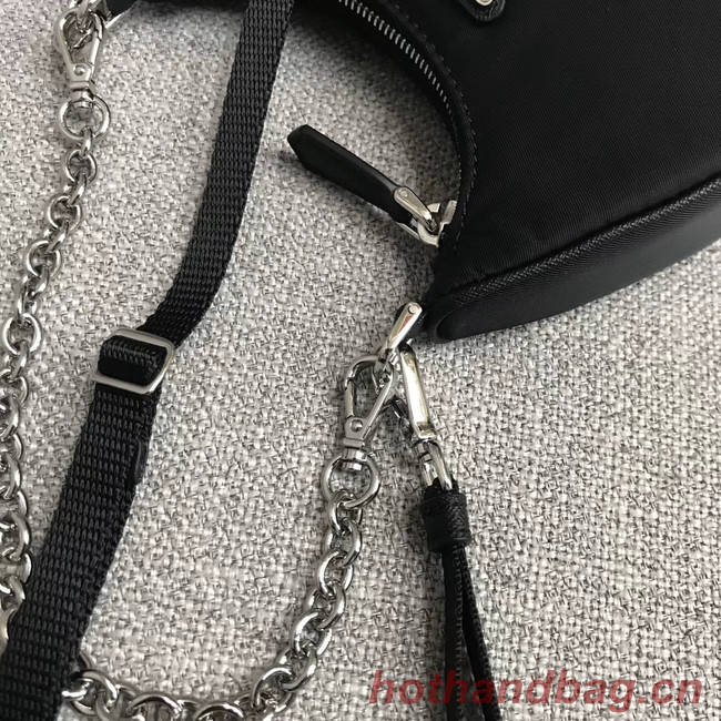 Prada Re-Edition 2005 nylon mini shoulder bag 1BH203 black
