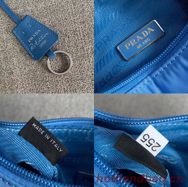 Prada Re-Edition 2000 nylon mini-bag 91515 blue