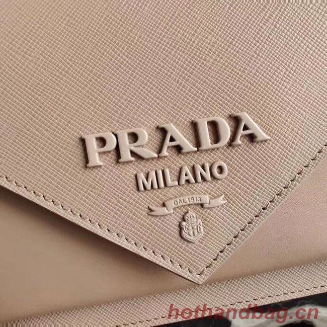 Prada Saffiano leather mini-bag 1BP020 apricot
