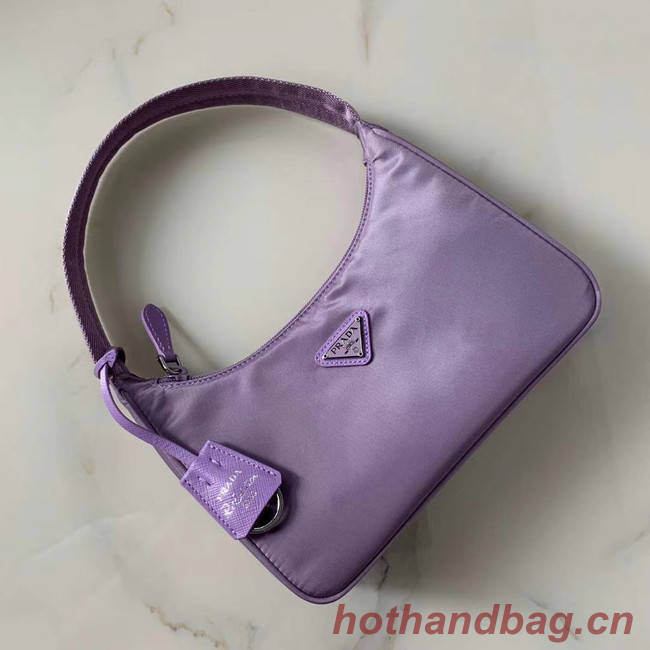 Prada Re-Edition 2000 nylon mini-bag 1NE515 Lavender