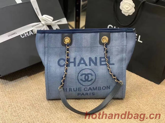 Chanel Shoulder Bag A66942 blue