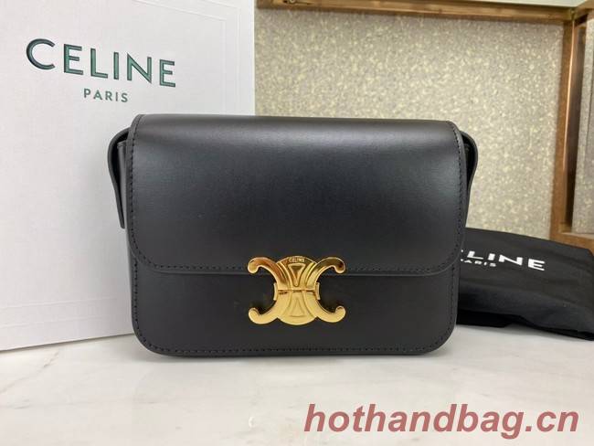 Celine MINI CLASSIC BAG IN BOX CALFSKIN CL01503 black