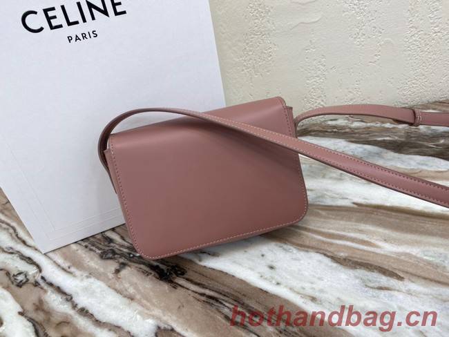Celine MINI CLASSIC BAG IN BOX CALFSKIN CL01503 pink