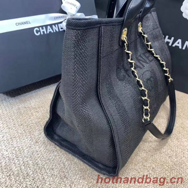 Chanel Shopping bag A66941 dark blue