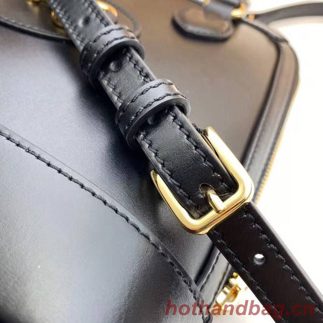 Gucci 1955 Horsebit small top handle bag 621220 black