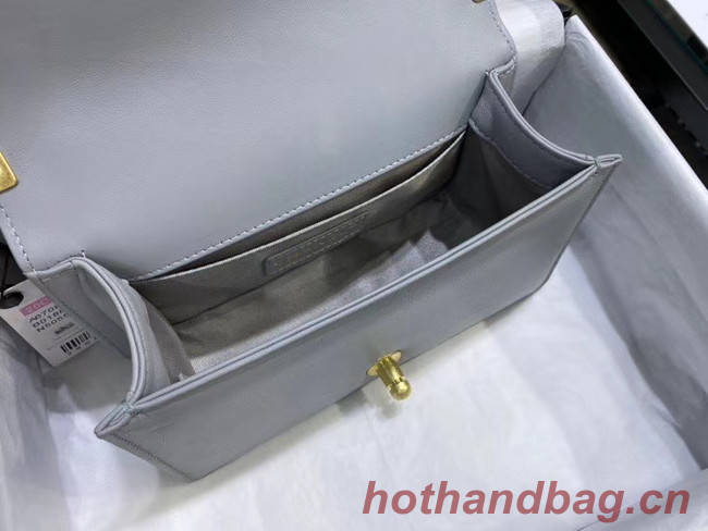 Small boy chanel handbag AS67085 grey