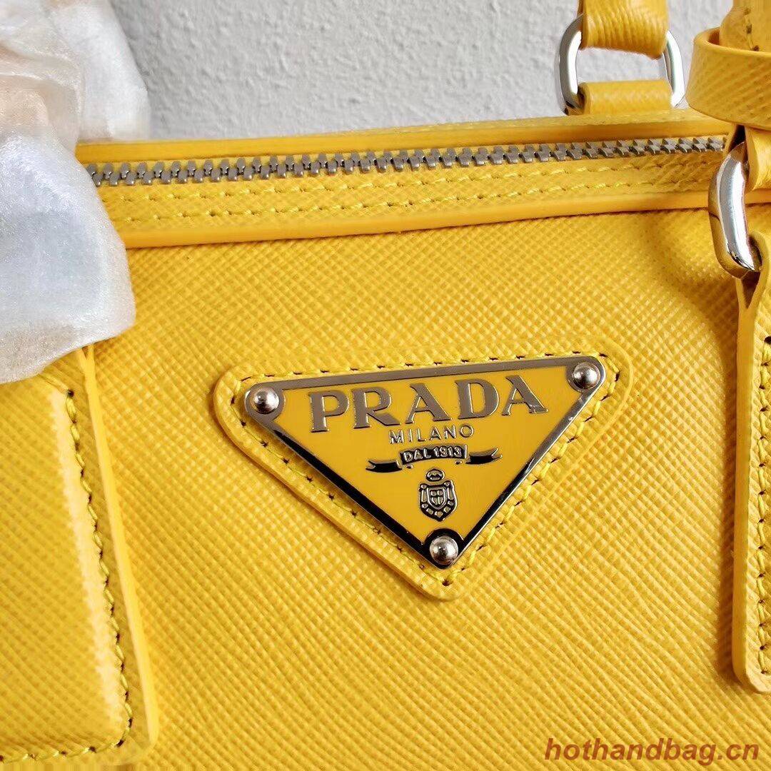 Prada Re-Edition 2005 top-handle bag 1BB846 yellow
