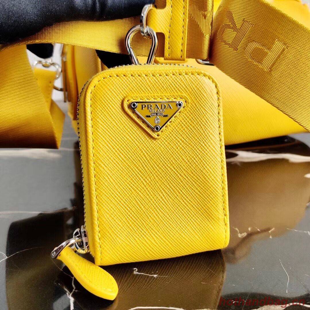 Prada Re-Edition 2005 top-handle bag 1BB846 yellow