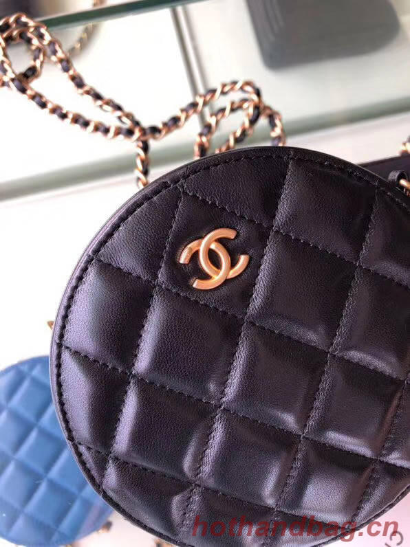 Chanel Original mini Sheepskin bag AS1449 black