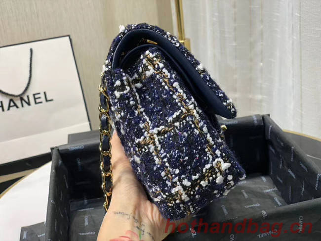 Chanel Twill soft A01112 royal blue