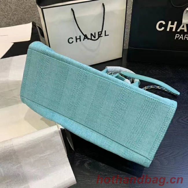 Chanel Shopping bag A66941 sky blue