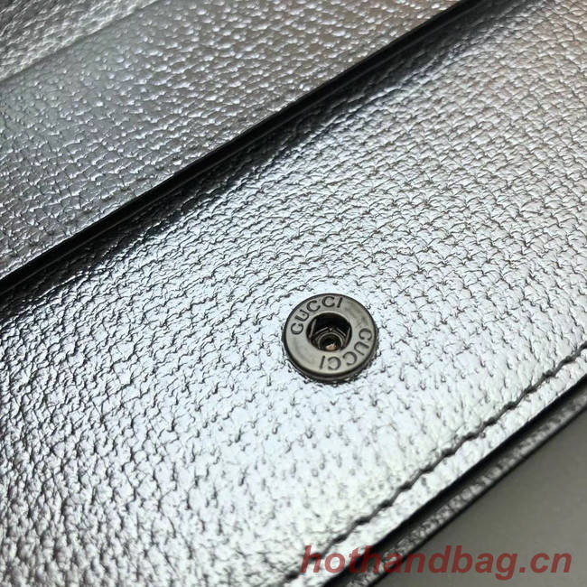 Gucci Dionysus Leather Super mini Bag 476432 silver