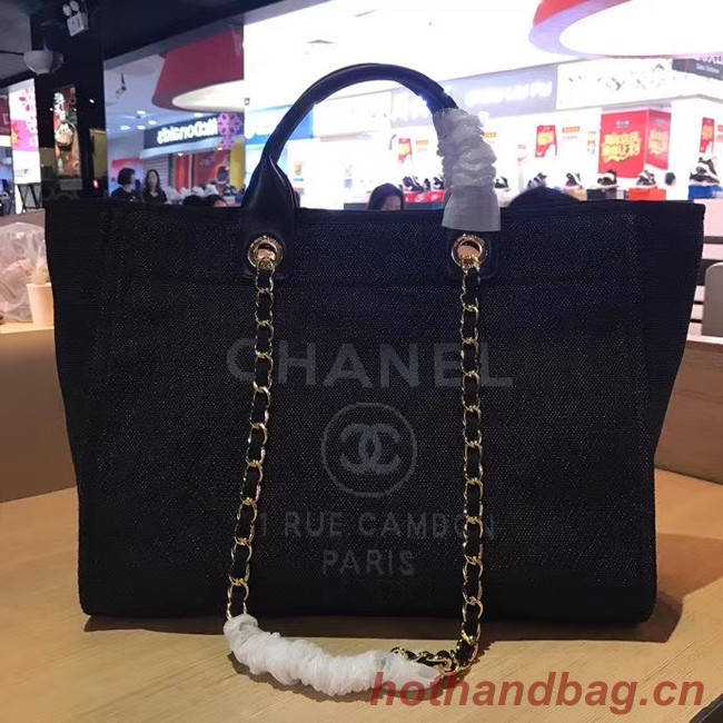 Chanel 19SS Shopping bag A66941 black