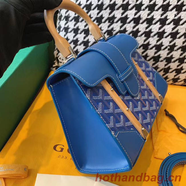 Goyard mini saigon tote bag 55632 blue