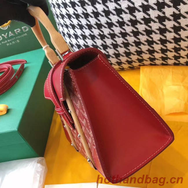 Goyard mini saigon tote bag 55632 red